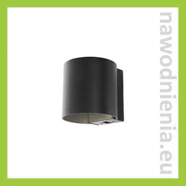 Lampa naścienna Halo Up-Down Dark 100-230V, in-lite