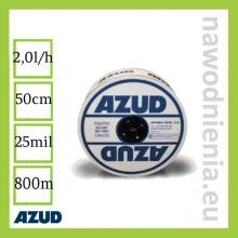 Taśma kroplująca SEDAN AZUD 25mil 2,0l / h, 50cm, 800m