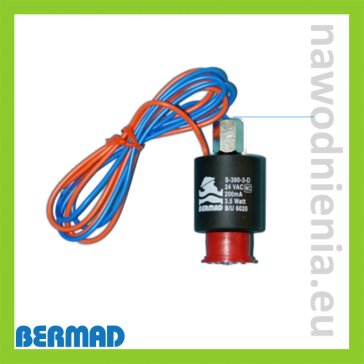 Cewka Bermad S-390-3W-NC 24 VAC (S-390-3-D NC), normalnie zamknięta