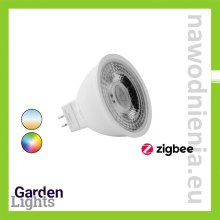 Żarówka SMART ZIGBEE RGB  +  biały ciepły  +  biały zimny MR16 12V 5 Watt