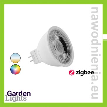 Żarówka SMART ZIGBEE RGB + biały ciepły + biały zimny MR16 12V 5 Watt