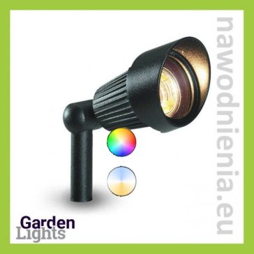 Reflektor do ogrodu FOCUS LED SMART RGB + 3000K/6000K, aluminium