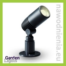 Reflektor do ogrodu ALDER LED (barwa biała ciepła, plastik)