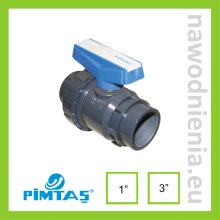 Zawór kulowy PVC-U GW PN16 Pimtas