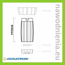 PPDI036 - Tuleja regulująca (do D3)