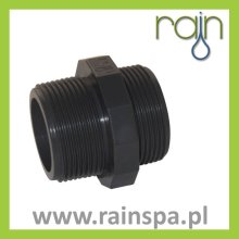 Nypel redukcyjny Rain PVC 