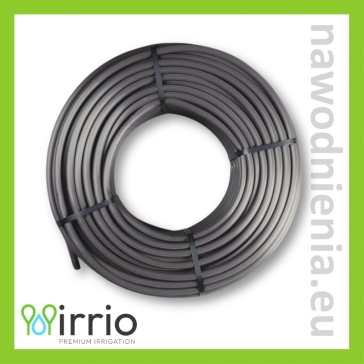 Linia kroplująca bez kompensacji ciśnienia irrio line DN16, 1mm, 2.00 l/h, co 33 cm (50-100m) czarna