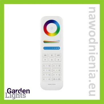 Pilot RGBW + temperatura barwy białej 7 stref Zigbee
