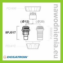 8PJ017 - Końcówka fi12 (do D25RE5)