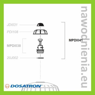 MPDI041 - Odpowietrzenie - komplet (do D25)