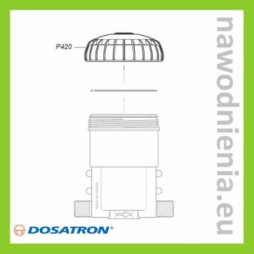 P420 - Pokrywa górna (do D25)
