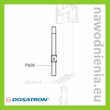 P428 - Pręt tłoczący (do D25)