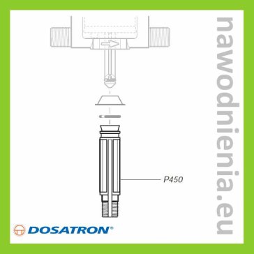 P450 - Trzon wtryskiwacza (do D25)