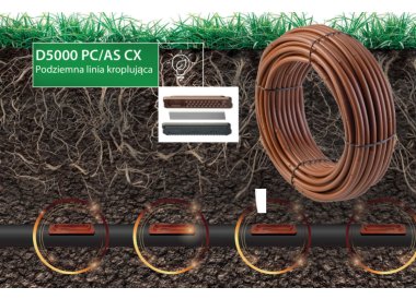 Linia kroplująca podziemna Rivulis D5000 NOWOŚĆ!