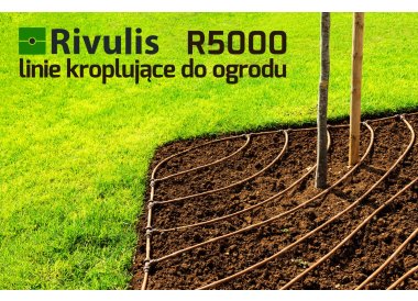 Linie kroplujące do ogrodu Rivulis R5000 NOWOŚĆ!