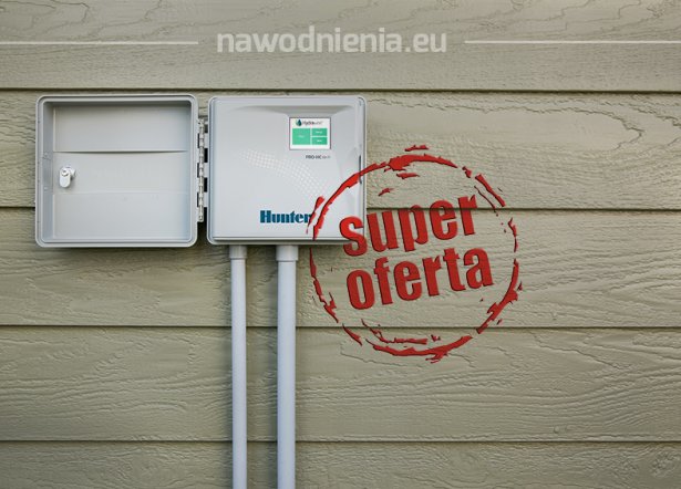 Jesienna promocja na sterownik nawadniania wifi Hunter PRO HC