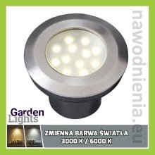 Lampa najazdowa / podwodna GAVIA LED (zmienna barwa światła)